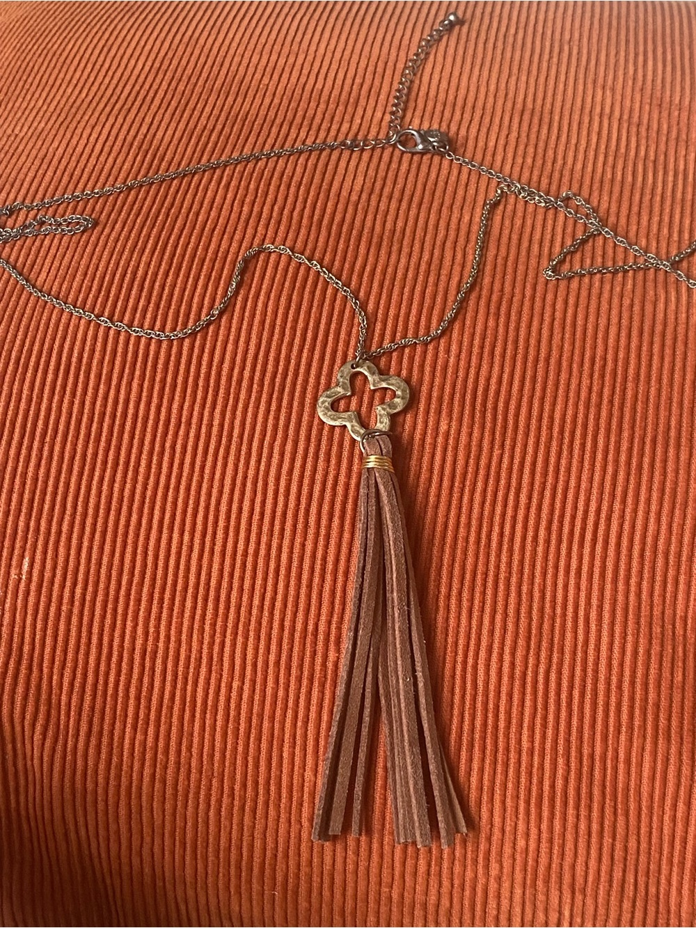 Envious Tessel Pendant Necklace